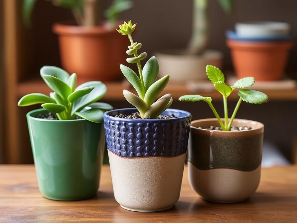 Make indoor plant potsфото